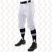 Champro Pinstripe Knicker Baseball Pants - White / Navy Blue