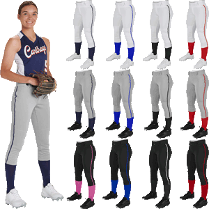 Champro Tournament Piped Fastpitch Womens Softball Pants