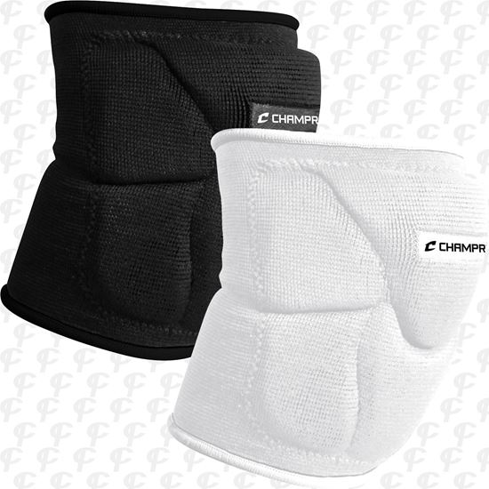 Champro Pro Plus Volleyball Knee Pads - A2001-WH-S