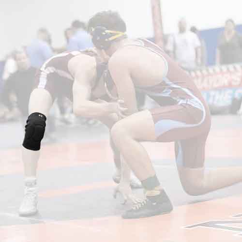 Cliff Keen Wraptor 2.0 Wrestling Knee Pad - In Action