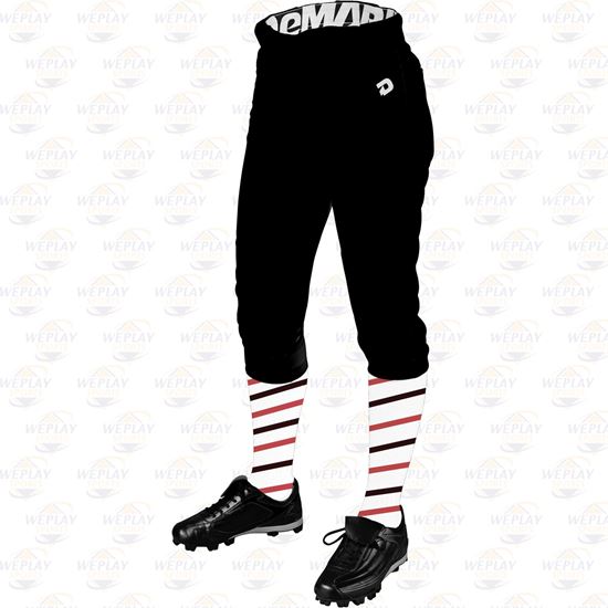 DeMarini Deluxe Womens Fastpitch Softball Pants - Black