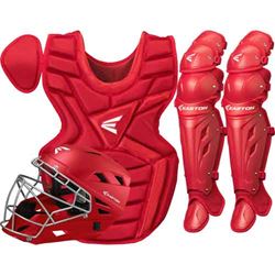 Easton M7 Catchers Gear Box Set - Youth Red