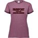  Fairport Cheerleading Tri-Blend Womens T-Shirt