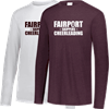 Fairport Cheerleading Tri-Blend Long Sleeve T-Shirt