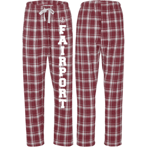 Fairport Cheerleading Plaid Flannel Pant