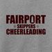 Fairport Cheerleading New Era Ladies Heritage Blend Racerback Tank Top - Logo