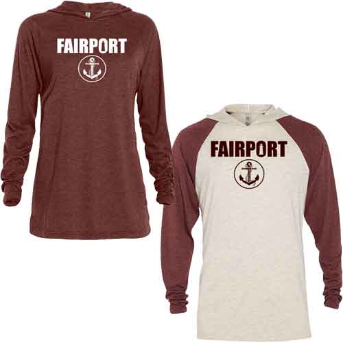 Fairport Skippers Tri-Blend T-Shirt Hoodie