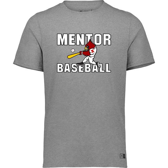 Mentor Baseball Gray T-Shirt