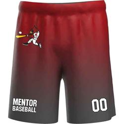 Mentor Baseball Sublimated Short