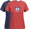 Harbors Edge Marblehead Womens V-Neck T-Shirt