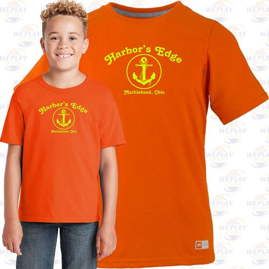 Marblehead Harbors Edge Kids T-Shirt - Burnt Orange