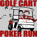 Marblehead Ohio Harbors Edge Golf Cart Poker Run - 3 Color Back Logo