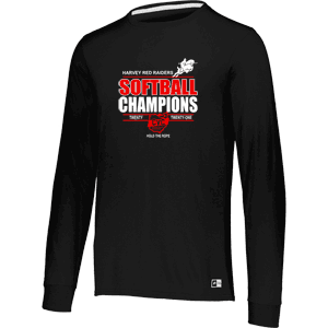 Harvey Softball 2021 CVC Champs Long Sleeve T-Shirt