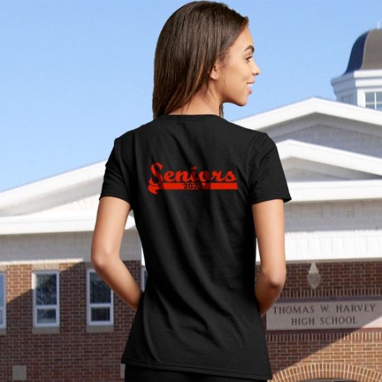 Harvey Class of 2022 His or Hers Short Sleeve T-Shirt - HHS2022-64STT
