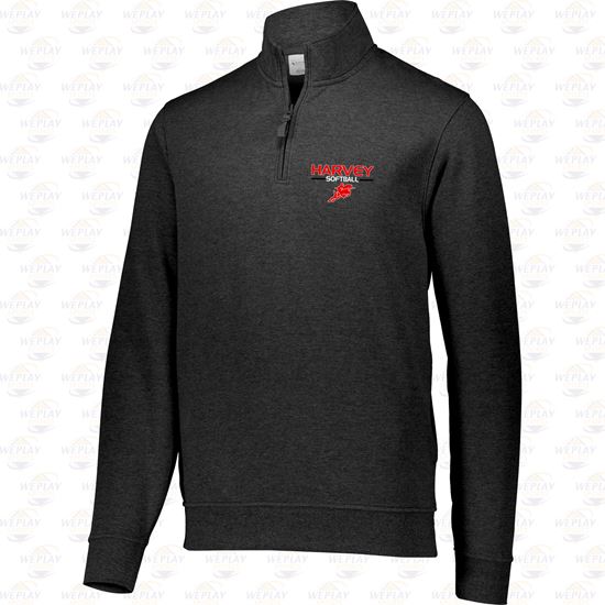 Painesville Harvey Fastpitch Softball Quarter Zip Fleece Pullover Sweatshirt