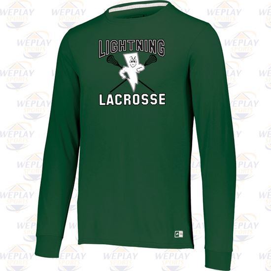 Lightning Lacrosse Long Sleeve Shirt - Green