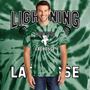  Lightning Lacrosse Tie-Dye Adult T-Shirt