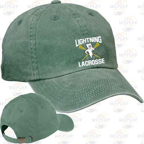 Lightning Lacrosse Garment Washed Twill Cap