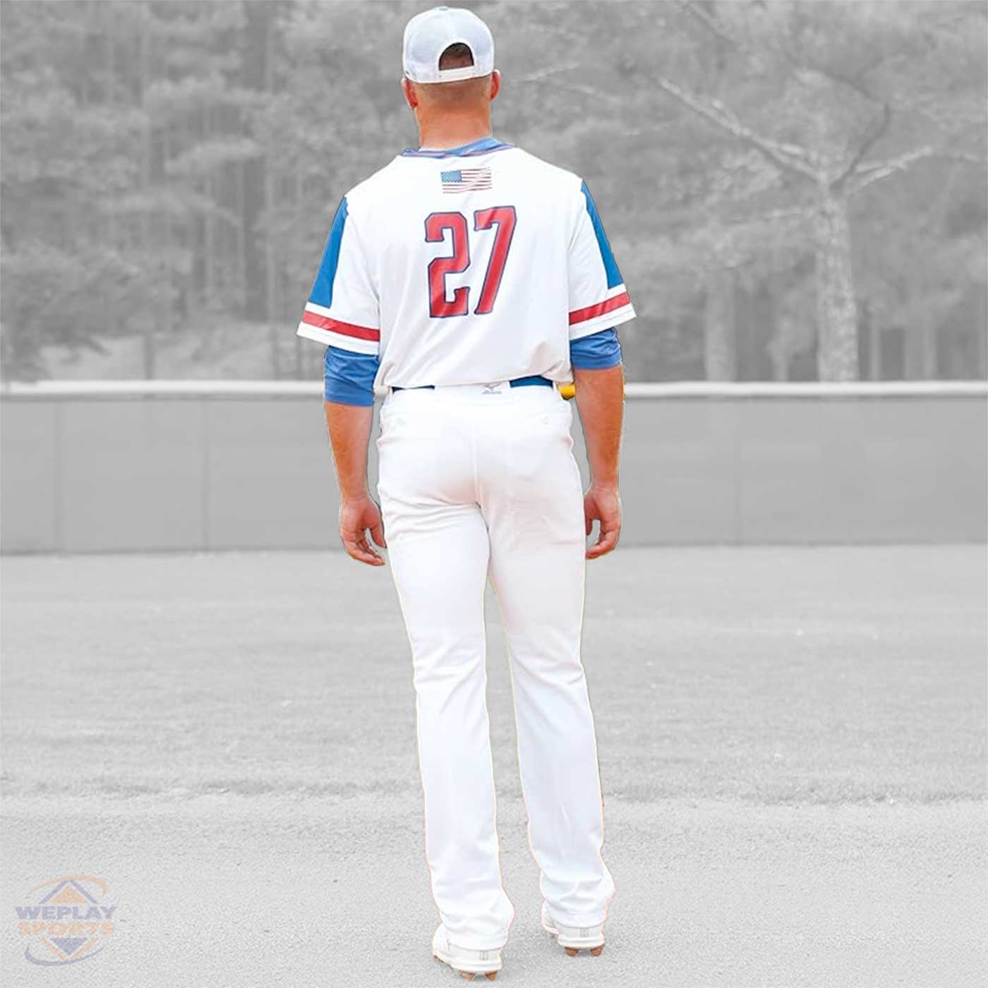 Mizuno Premier G2 Pro Hemmed Open Bottom Mens Baseball Pants - Back