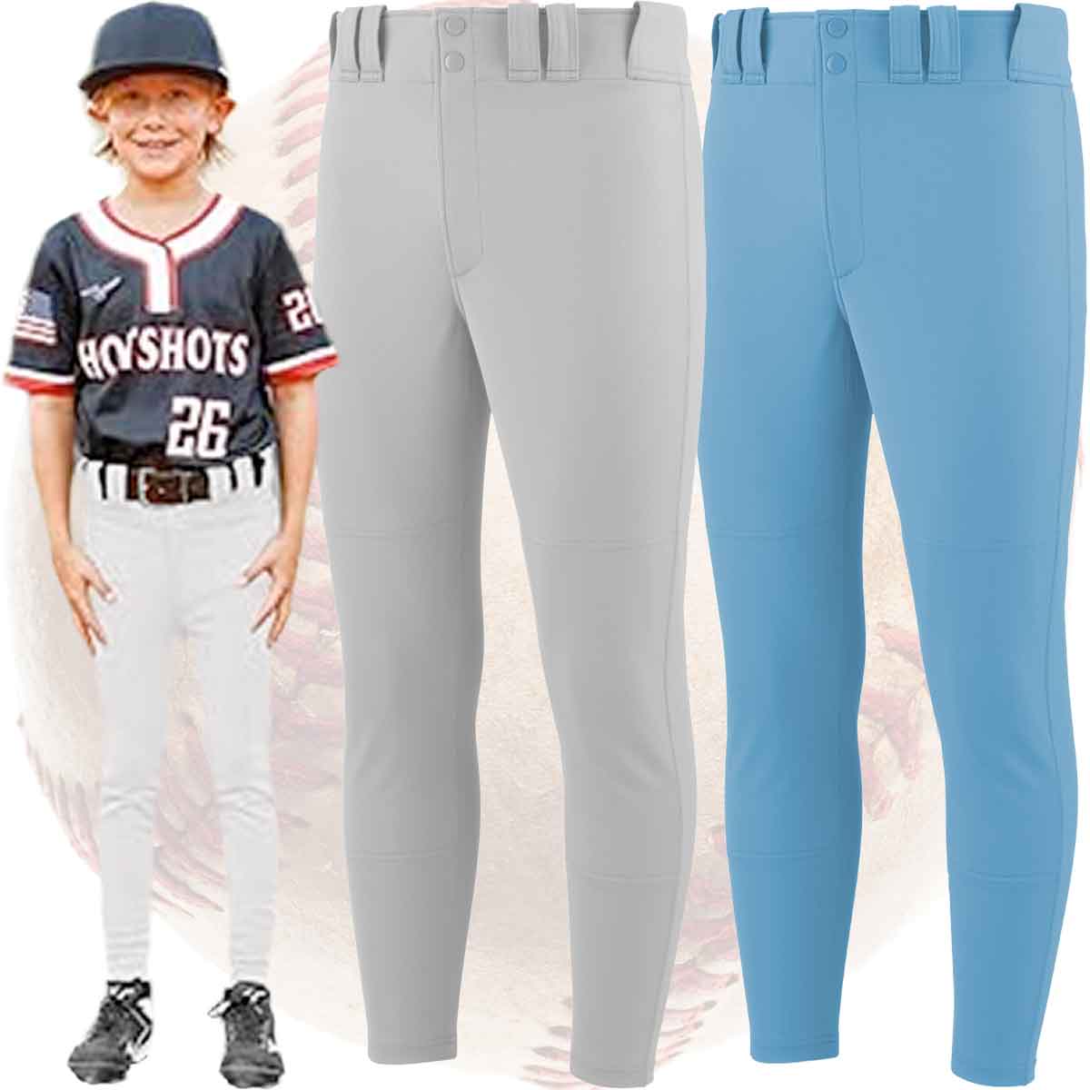 Mizuno Premier Pro Tapered Open Bottom Boys Youth Baseball Pants