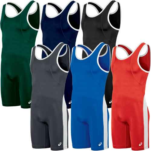 Asics T-Back Performance Wrestling Singlets - Available in 6 Colors