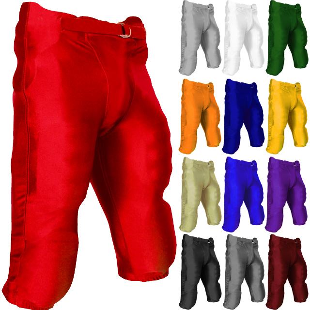 Champro Sports Integrated Football Pants Game Pants W/Pads S-XL FPU1A WAS 34.99 