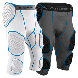 Champro Sports Bull Rush 7 Pad Integrated Youth Football Girdle