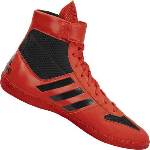 adidas Combat Speed 5 Wrestling Shoes - Red Black