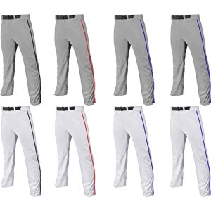 Champro Sports Triple Crown Open Bottom Adjustable Youth Baseball Pants w. Piping