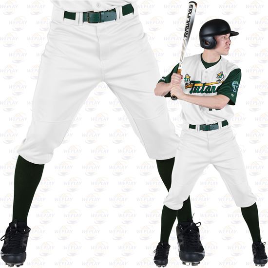 Rawlings Knicker Boys Youth Baseball Pants - White