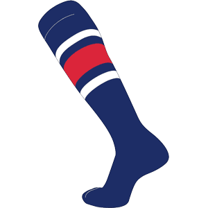 TCK Big Stripe Baseball Socks