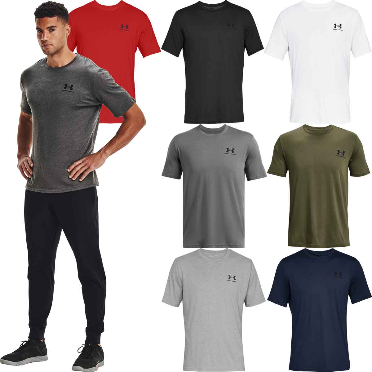 Under Armour Cotton Blend Mens T-Shirt