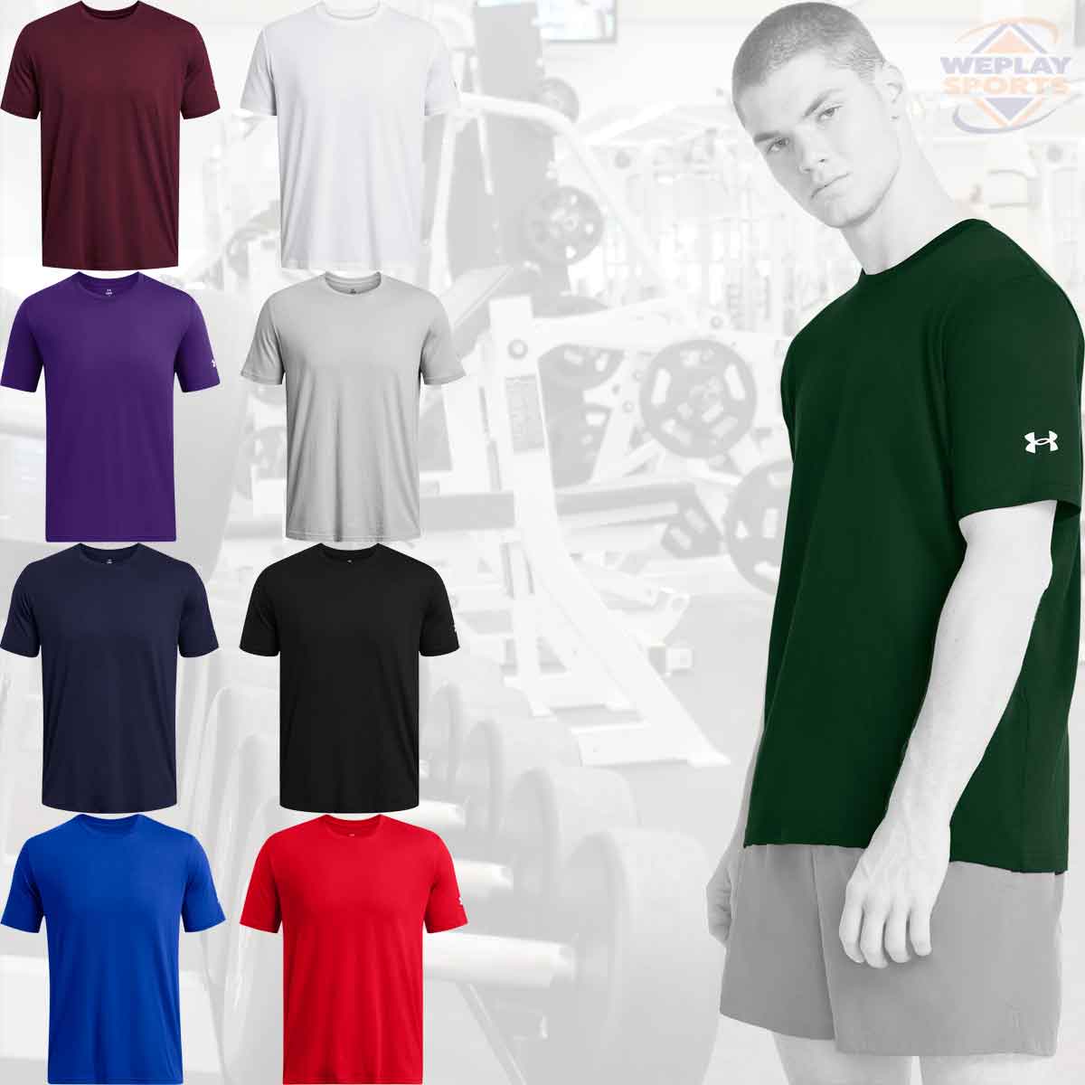 Under Armour Athletics Cotton Blend Mens Big and Tall Short Sleeve T-Shirt 