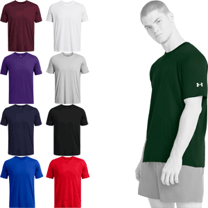 Under Armour Athletics Cotton Blend Mens Big and Tall Short Sleeve T-Shirt 
