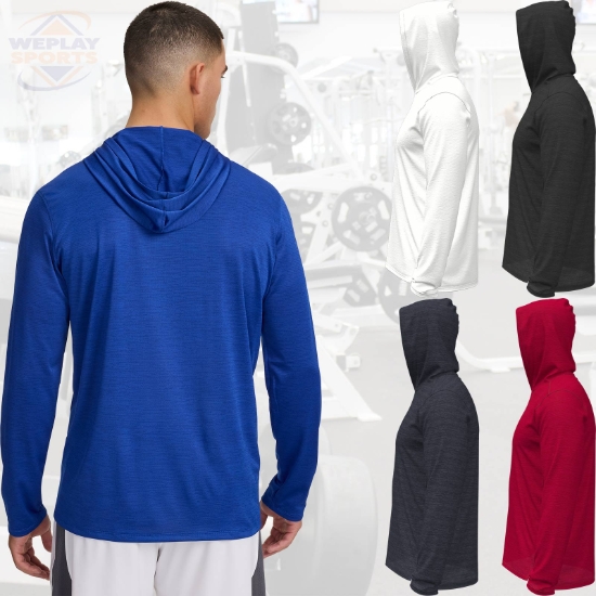 Under Armour Tech Vent Team Long Sleeve Mens T-Shirt Hoody - Vented Back