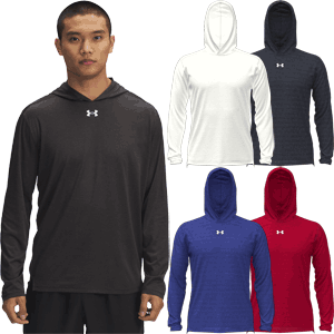 Under Armour Tech Vent Team Long Sleeve Mens T-Shirt Hoodie