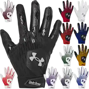 Under Armour Clean Up Baseball Batting Gloves - Available in 12 colors