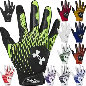Under Armour Clean Up Youth Baseball Batting Gloves - Available in 12 colors