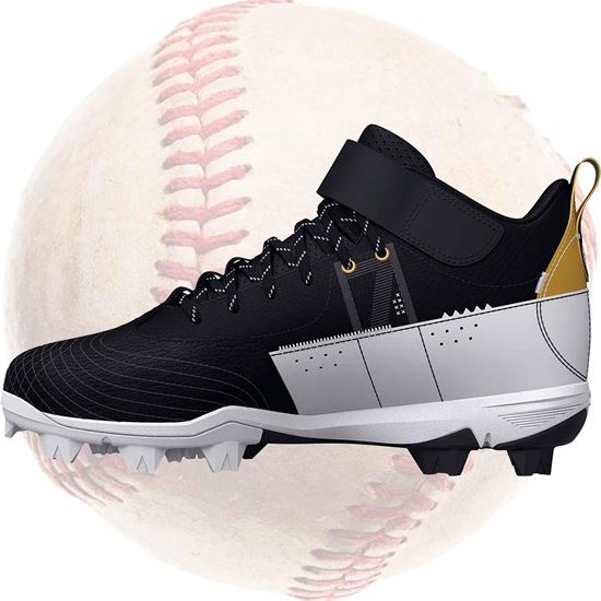 Under Armour Harper 7 Mid RM Baseball Cleats - Mid High Profile