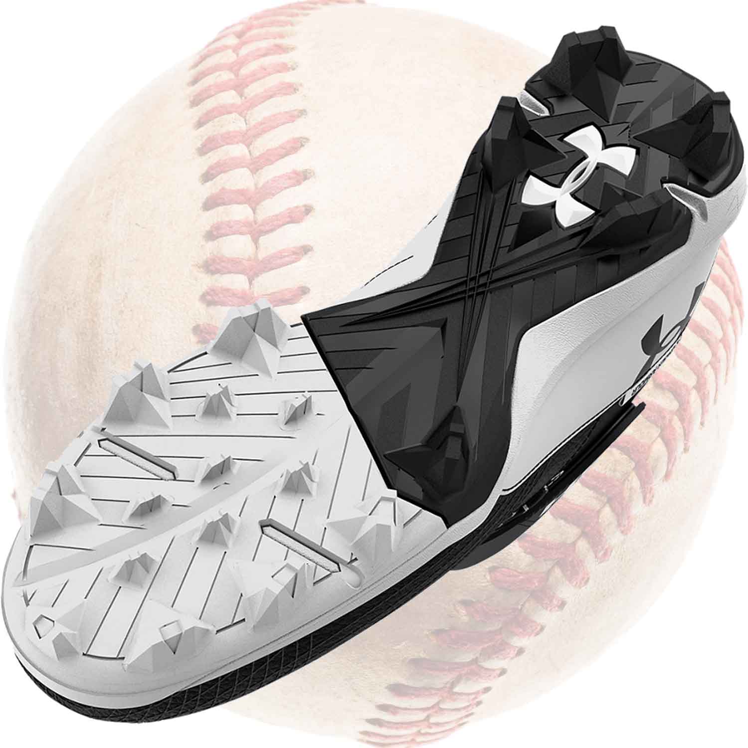 Under Armour Bryce Harper 7 Baseball Shoes - Molded Rubber Cleats