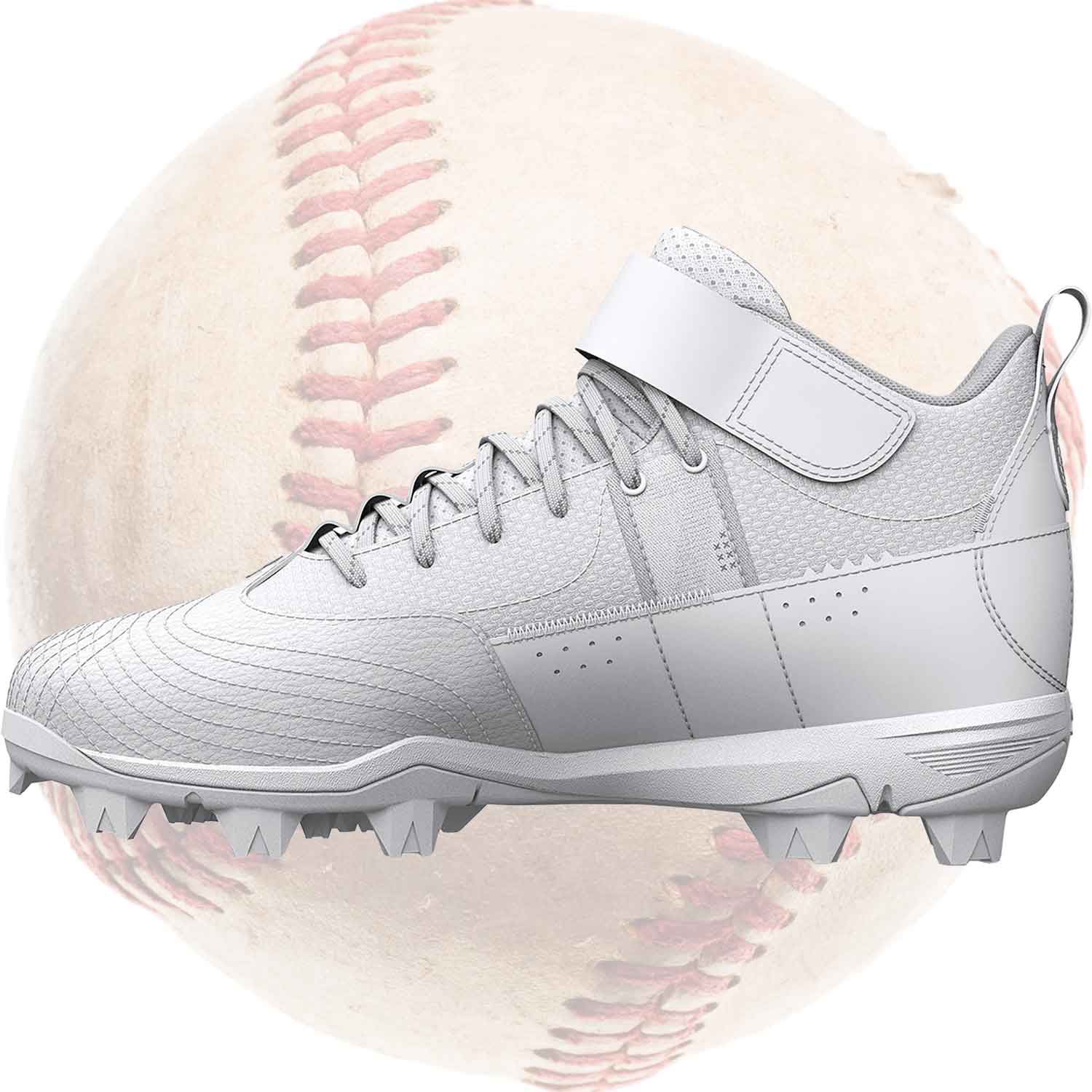 Under Armour Harper 7 Mens Baseball Cleats - Lateral Supportive Velcro Strap