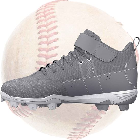 Under Armour Harper 7 Mid RM Baseball Cleats - Supportive Ankle Strap