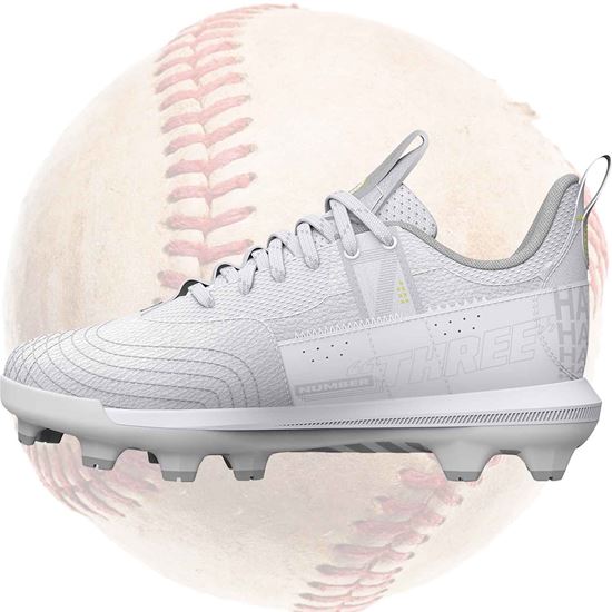Under Armour Harper 7 Low TPU Jr. Youth Baseball Cleats - Responsive UA HOVR Cushioning System