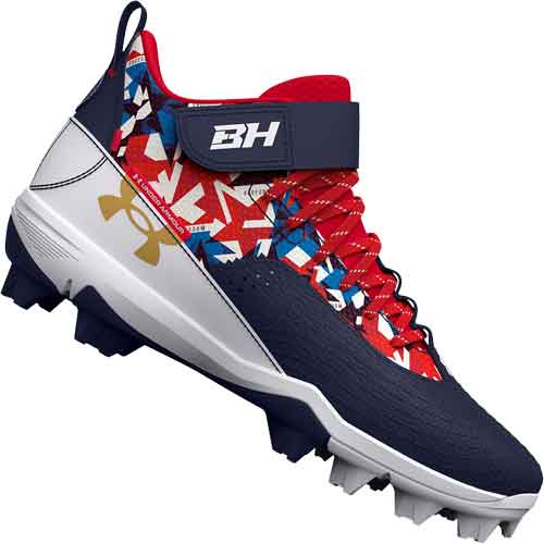 Under Armour Harper 7 USA RM Jr. Youth Baseball Cleats