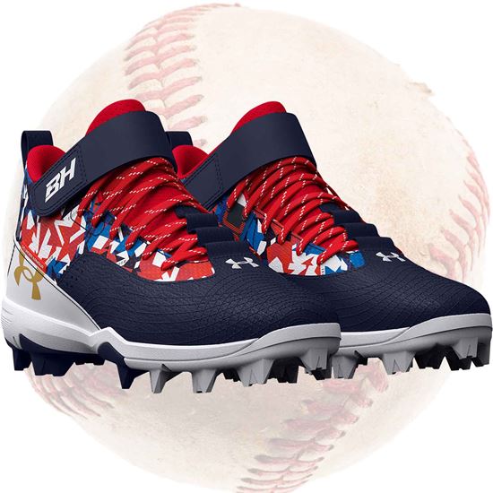 Under Armour Harper 7 Mid Jr. LE Youth Boys Baseball Cleats