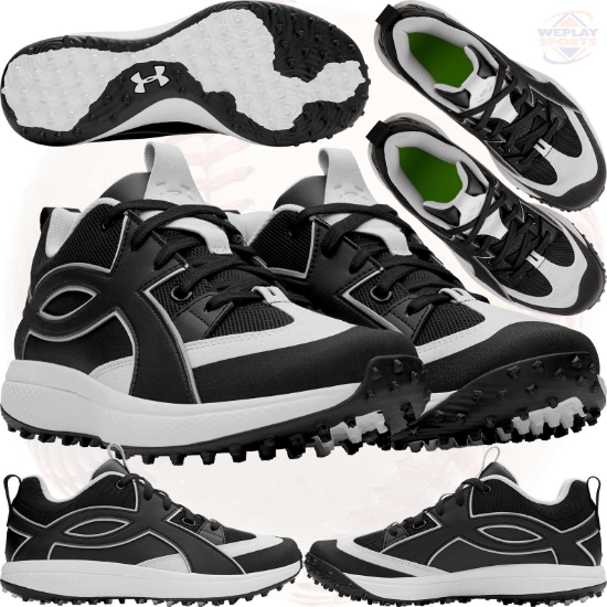 Under Armour Yard Icon Baseball Turf Shoes - Collage