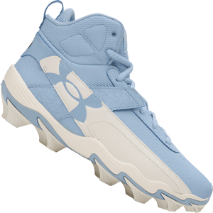 Under Armour Harper 10 RM Jr. Youth Baseball Cleats - Blue Calm