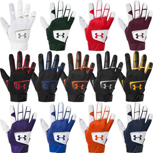 Under Armour Clean Up Baseball Batting Gloves