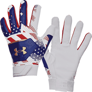 Under Armour Clean Up Culture Baseball Batting Gloves - Stars n. Stripes