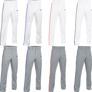 Under Armour Clean Up Piped Open Bottom Baseball Pants